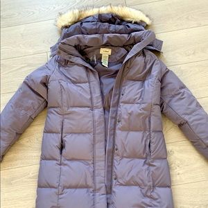 L.L Bean- Periwinkle Coat